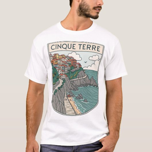 Cinque Terre T-shirt (Voorkant)