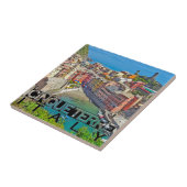 Cinque Terre Tegeltje (Zijkant)