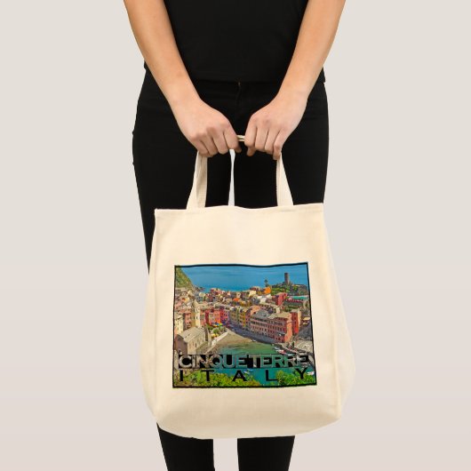 Cinque Terre Tote Bag (Voorkant (product))