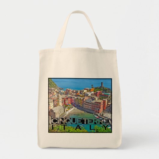 Cinque Terre Tote Bag (Voorkant)