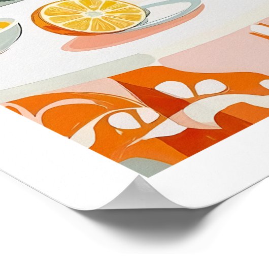 Cinque Terre Travel Poster, Italië Travel Print (Hoek)