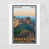 Cinque Terre - Vernazza Briefkaart (Voorkant)