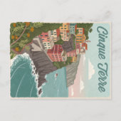 Cinque Terre Vernazza Cliffside Briefkaart (Voorkant)