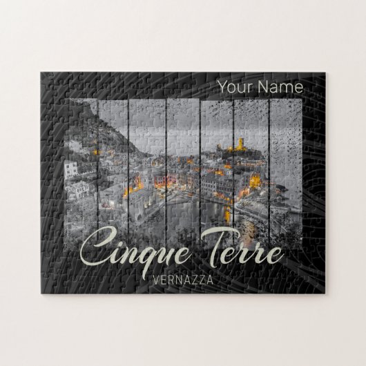 Cinque Terre Vernazza Italië  Souvenir Legpuzzel (Horizontaal)
