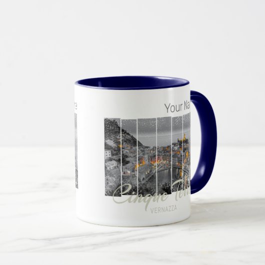 Cinque Terre Vernazza Italië Souvenir Mok (Voorkant rechts)