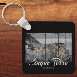 Cinque Terre Vernazza Italië Souvenir Sleutelhanger