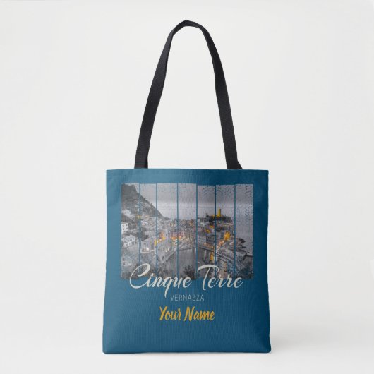 Cinque Terre Vernazza Italië  Souvenir Tote Bag (Voorkant)