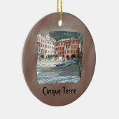 Cinque Terre - Vernazza Keramisch Ornament (Rechts)