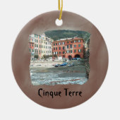 Cinque Terre - Vernazza Keramisch Ornament (Voorkant)