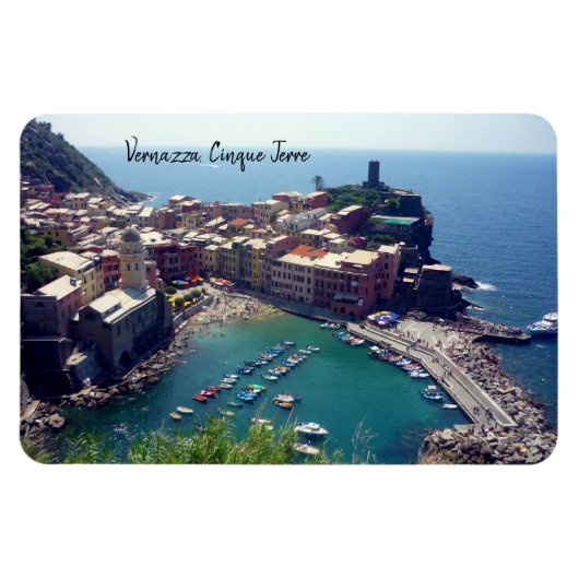 cinque terre vernazza magneet (Horizontaal)