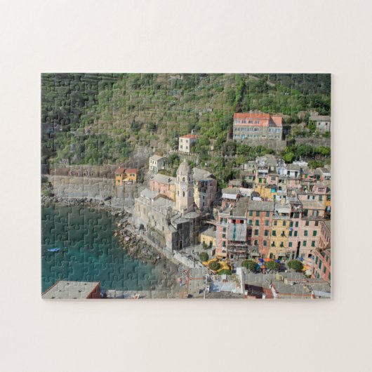 Cinque Terre Vernazza puzzle Legpuzzel (Horizontaal)