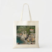 Cinque Terre Vernazza uitzicht canvas tas (Voorkant)
