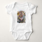 Cinque Terre Waterverf Art Romper (Voorkant)