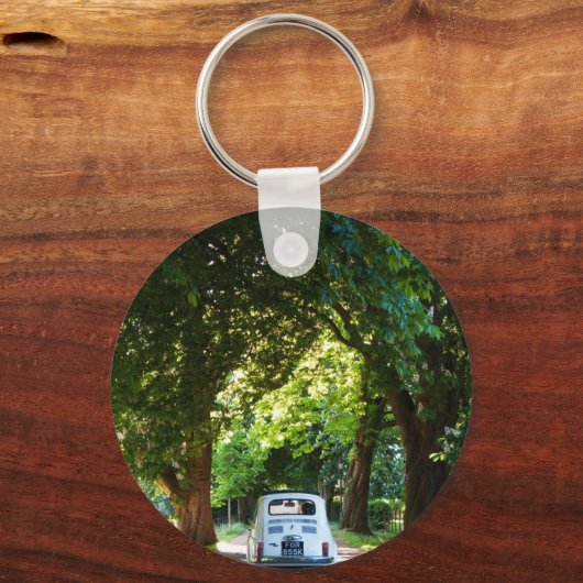 Cinquecento Fiat 500 Sleutelhanger (Voorkant)