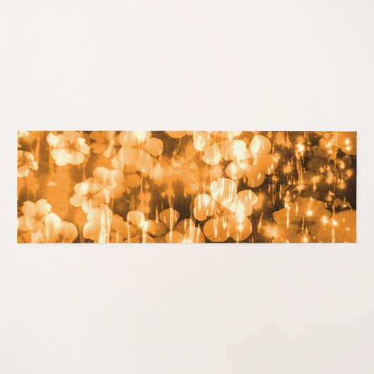 Cinquefoil Flowers Sunlight Sparking on Water Yogamat (Voorkant (horizontaal))