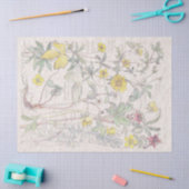  Cinquefoil Wilde bloemenpapier Tissuepapier (Craft)