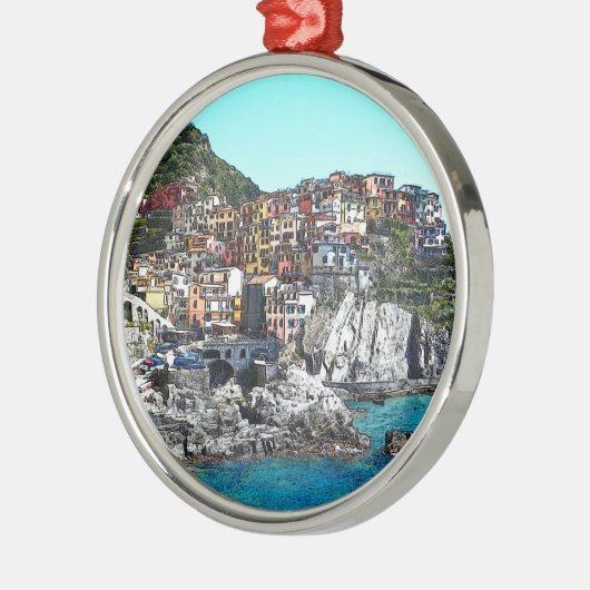 CinqueTerre20150901 Metalen Ornament (Links)