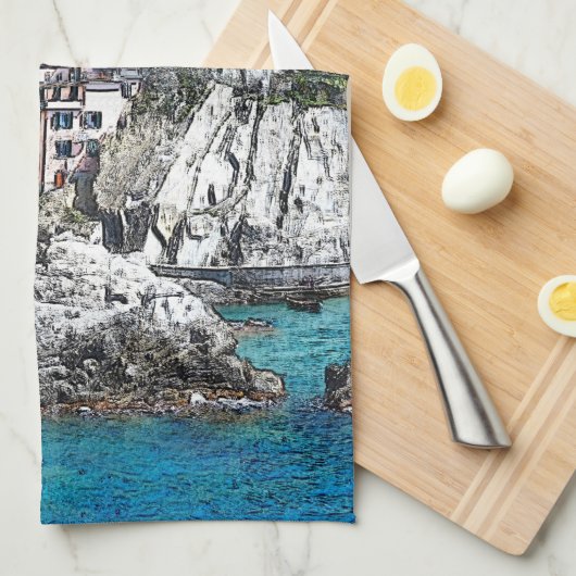 CinqueTerre20150901 Theedoek (Quarter Fold)