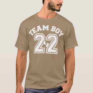 Cins onthulling team jongen 2022 bijpassende famil t-shirt