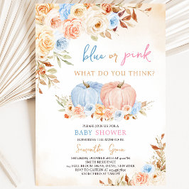 Cinsiyet Aankondiging Kleine Pompoen Baby Shower