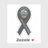 Cinta de luto valencia dana lint sticker (Vel)