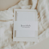 Cintas Para Invitaciones de Boda Española Uitnodigingen Wikkel