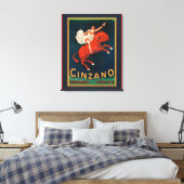 "Cinzano Vermouth Torino" Canvas Afdruk (Insitu (Slaapkamer))