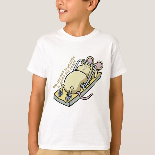 Cio che non ti uccide ti rende piu forte t-shirt (Voorkant)