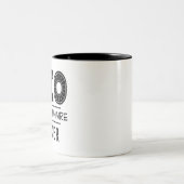 CIO Personalizeerde Chief Information Officer van  Tweekleurige Koffiemok (Center)