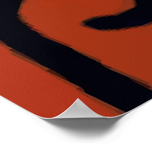 Cioccolata, Italiaanse warme chocolade Poster (Hoek)