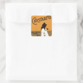 Cioccolato Suchard Vierkante Sticker (Tas)