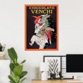 Cioccolato Venchi ~  Poster voor reclame (Thuiskantoor)