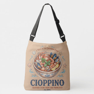 Cioppino Zeevruchtenstoofpot Crossbody Tas