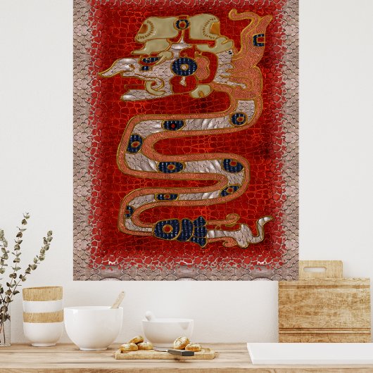 Cipacti Mayan Poster (Keuken)