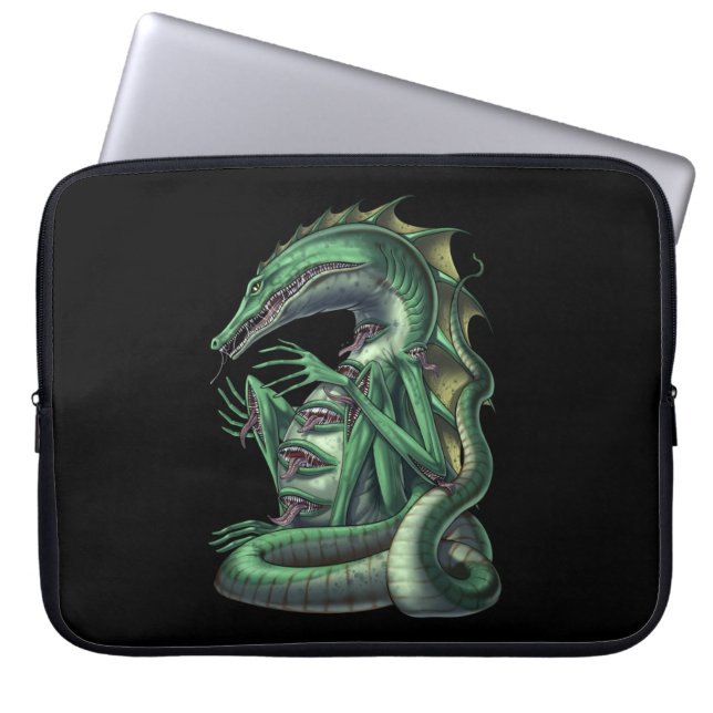 CipactliAztec Mythology Creature Cipactli Laptop Sleeve (Voorkant)