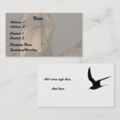 Cipper Sails/American Flag Visitekaartje (Voorkant / Achterkant)