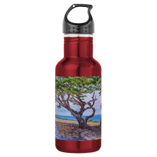 Cipresbomen in Pacific Grove Waterfles (Voorkant)