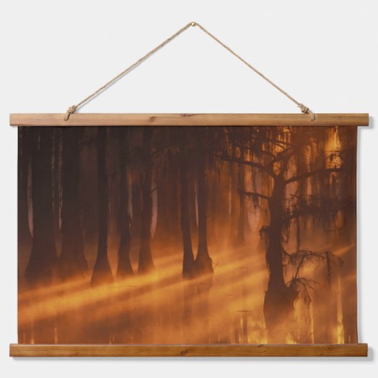 Cipressen | George Smith State Park Hangend Wandkleed (Voorkant)