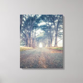 cipresstunnel canvas afdruk (Voorkant)