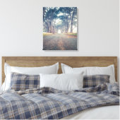 cipresstunnel canvas afdruk (Insitu (Slaapkamer))