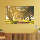 cipresstunnel canvas afdruk (Insitu (Woonkamer))