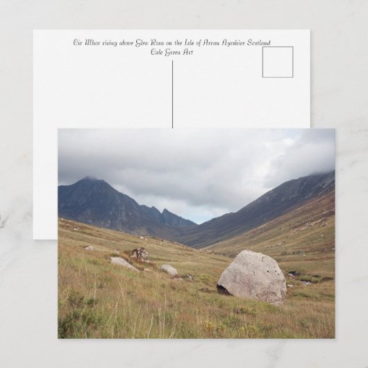 Cir Mhor Briefkaart (Voorkant / Achterkant)