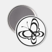 Circ, vlinder 1 magneet (Voorkant / Achterkant)