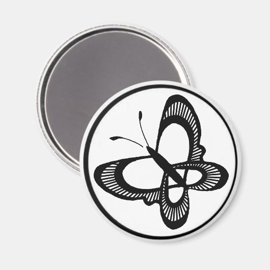 Circ, vlinder 7 magneet (Voorkant / Achterkant)