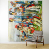 circa 1796 soldaten van Napoleon Wandkleed (In situ)