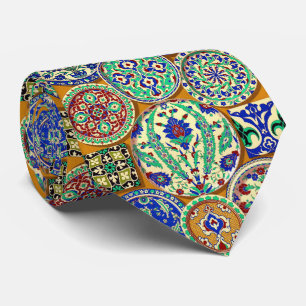 circa 1890 Perzische motievenprint Stropdas