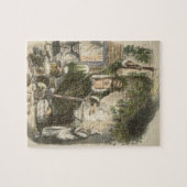 Circa 1900: De kerstpresentator Legpuzzel (Horizontaal)