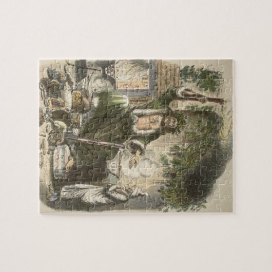 Circa 1900: De kerstpresentator Legpuzzel (Horizontaal)