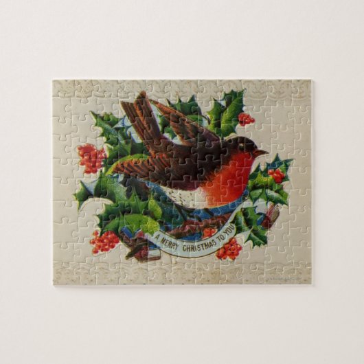 Circa 1900: Een traditionele kerstrover Legpuzzel (Horizontaal)