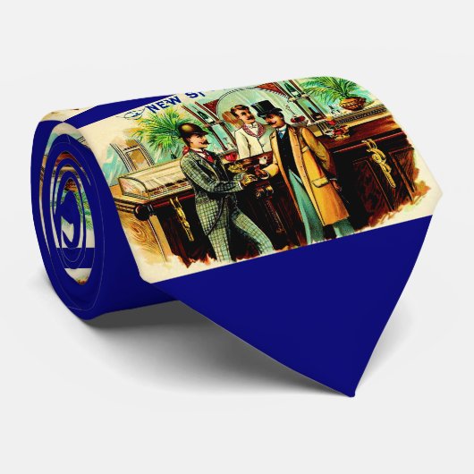 circa 1900 nieuwe etiketten van sigaardozen in de stropdas (Opgerold)